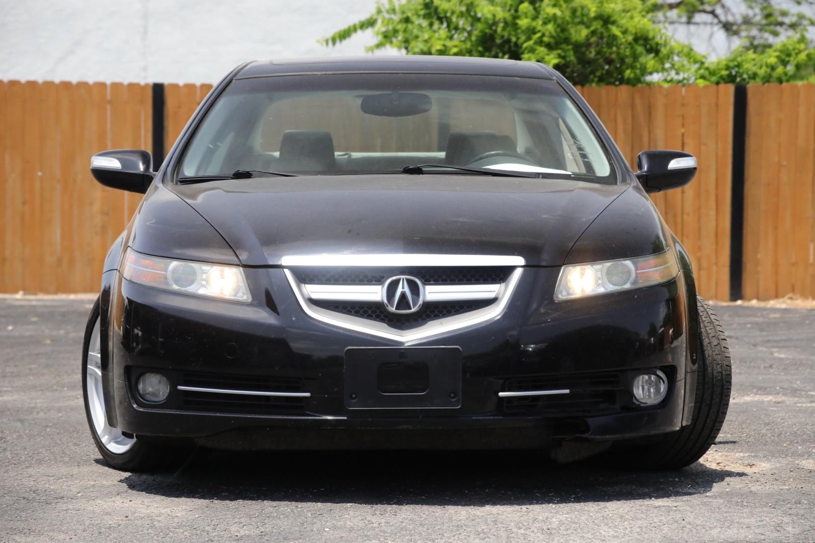 2008 BLACK ACURA TL 5-Speed AT with Navigation System (19UUA66238A) with an 3.2L V6 SOHC 24V engine, 5-SPEED AUTOMATIC transmission, located at 420 E. Kingsbury St., Seguin, TX, 78155, (830) 401-0495, 29.581060, -97.961647 - Photo#1